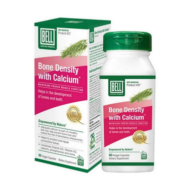 Bell Lifestyle, Bone Density With Calcium, 60 Veg Caps