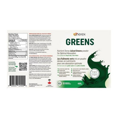 Greens Original Flavour 400 Grams by Enerex