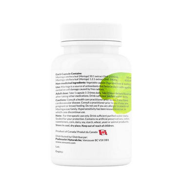 Moringa Capsules 60 Caps by Sewanti