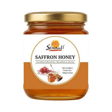 Saffron Honey 330 Grams by Sewanti