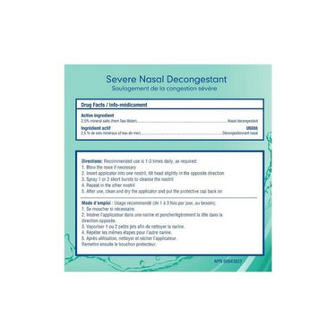 Otrivin, Natural Severe Congestion Relief Moderate Stream, 100 Ml