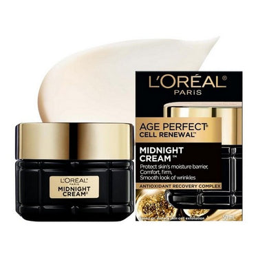 L'oreal Paris, Age Perfect Cell Renewal Midnight Face Cream, 50 Ml
