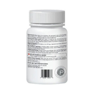 Pharmaris, Ferofit Ferrous Fumarate, 300 Mg, 100 Tabs