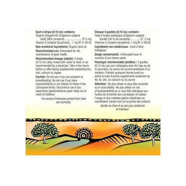 Organic Oregano Oil Extra Strength Liquid 25 Ml by Webber Naturals