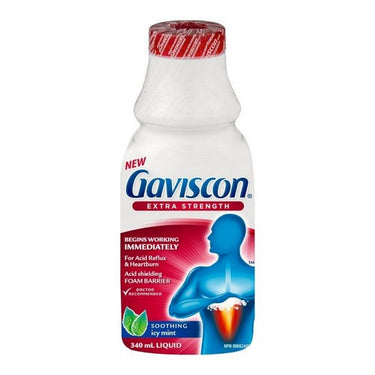 Gaviscon, Extra Strength Soothing ICY Mint, 340 Ml