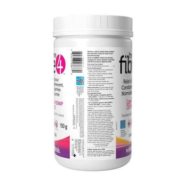 The Right Fibre4 IBS Intestinal Discomfort Unflavoured 150 Grams by Webber Naturals