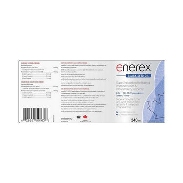 Enerex, Black Seed Oil, 240 Ml