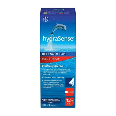 HydraSense, Daily Nasal Care Full Stream, 100 Ml