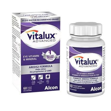 Vitalux, Advanced Ocular Multivitamin, 60 Caps