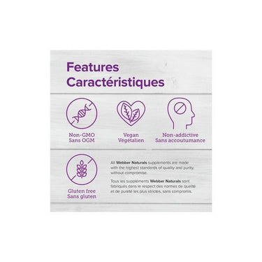 Melatonin Magnesium Maximum Strength 60 Tabs by Webber Naturals