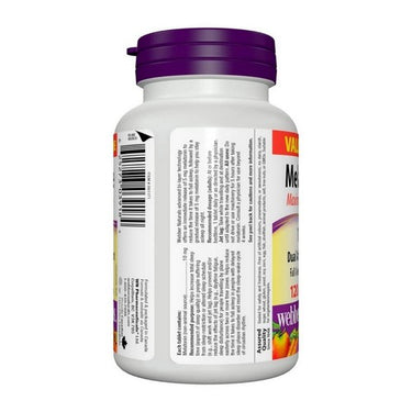 Melatonin Maximum Strength 120 Bi Layer Tabs by Webber Naturals