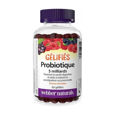 Probiotic Gummy 60 Gummies by Webber Naturals