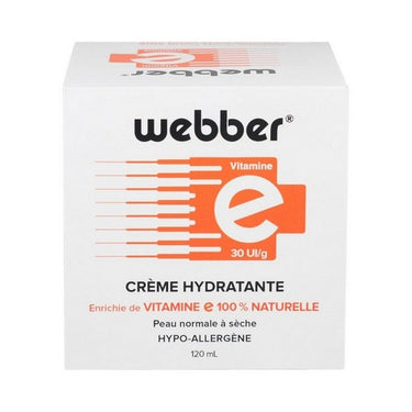 Webber, Natural Vitamin E Moisture Cream Jar, 120 Ml