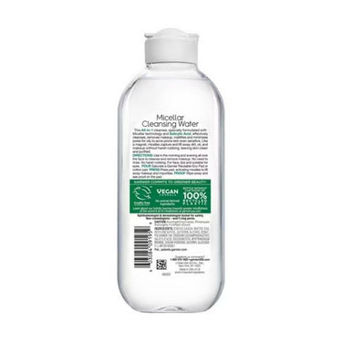 Garnier Fructis, Micellar Cleansing Water With Salicylic Acid, 400 Ml