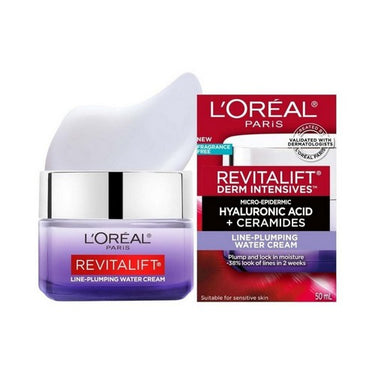 L'oreal Paris, Revitalift Derm Intensives Line Plumping Water Cream, 50 Ml