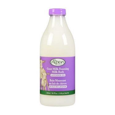 Alpen Secrets, Goat Milk Foaming Milk Bath With Lavender, 850 Ml
