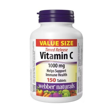Vitamin C Timed Release 150 Tabs by Webber Naturals