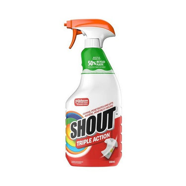 Shout, Triple Acting Laundry Stain Remover Spray, 650 Ml