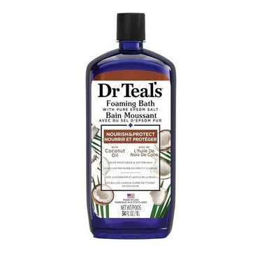 Dr Teal's, Foaming Bath With Pure Epsom Salt Coconut Oil, 1000 Ml
