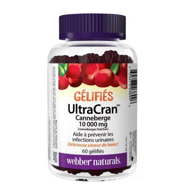 UltraCran Cranberry 60 Gummies by Webber Naturals