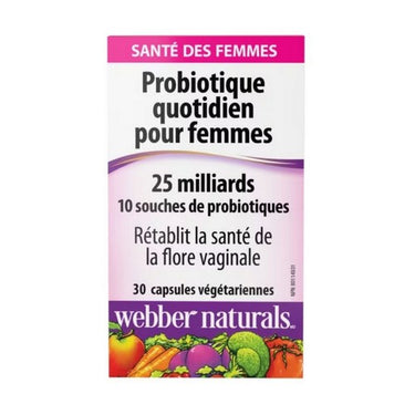 Probiotic Women’s Daily 30 Veg Caps by Webber Naturals