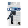Compression Socks 15-20 MMHG Knee High Large Black 1 Pair by Truform