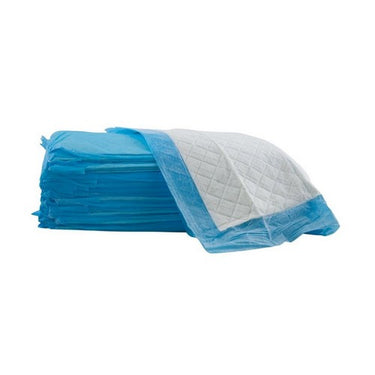 UltraBlok, Disposable Incontinence Underpads White And Blue Large 23 X 36 Inch, 20 Count