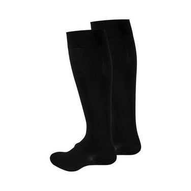 Truform, Medical Compression Stockings Below Knee Closed Toe Large Black 20-30 MMHG, 1 Pair