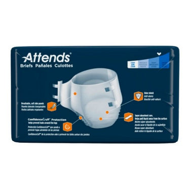 Attends, Youth Incontinence Disposable Briefs Youth Small 20-34 Inch, 24 Count