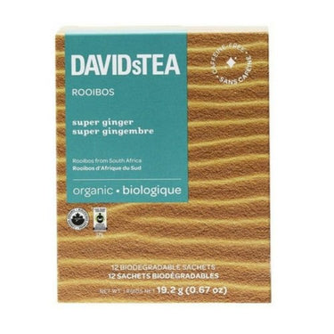 DavidsTea, Super Ginger Tea, 12 Count