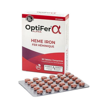 OptiFer, Heme Iron Supplement, 90 Tabs