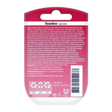 Vaseline, Lip Therapy Mini Lip Balm Rosy, 0.25 Oz