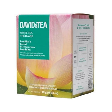 Buddha's Blend White Tea 12 Count by DavidsTea
