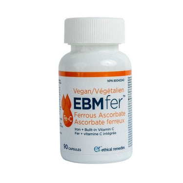 Iron With Vitamin C 90 Caps by Ebmfer