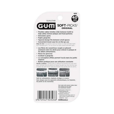 Gum, Soft Picks Original Dental Picks, 40 Count