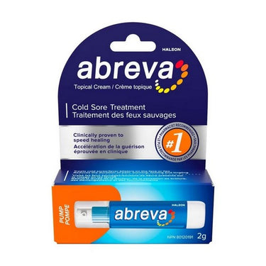 Cream Pump Cold Sore Treatment 2 Grams by Abreva