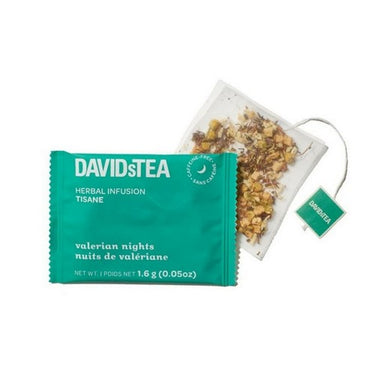 DavidsTea, Valerian Nights Herbal Infusion, 12 Count