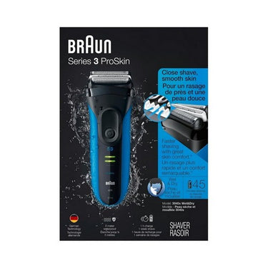 Series 3 Proskin 3040s Men's Rechargeable Wet And Dry Electric Foil Shaver 1 Count by Braun