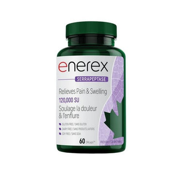 Serrapeptase Delayed Release 60 Veg Caps by Enerex