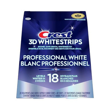 3D Whitestrips Professional White 40 Count by Crest