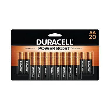 Coppertop AA Batteries Alkaline Battery 20 Count / 1 Pack by Duracell