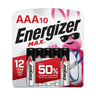 Max AAA Alkaline Batteries 10 Count / 1 pack by Energizer