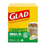 Compost Bags Small Green 20 Bags by Glad