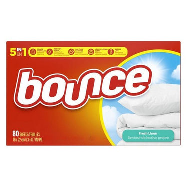 Dryer Sheets Fresh Linen 80 Count by Bounce