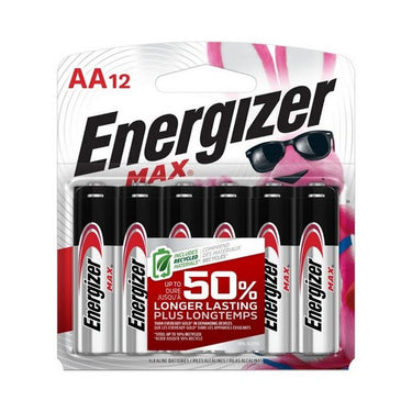 MAX AA Alkaline Batteries 12 Count / 1 Pack by Energizer