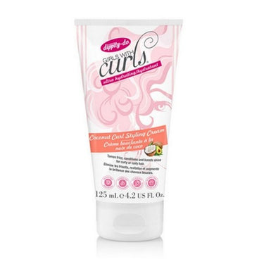 Girls With Curls Coconut Curl Styling Cream 4.2 Oz by Dippity Do