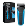 Series 3 310S Rechargeable Wet And Dry Electric Shaver Blue 1 Count by Braun
