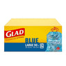 Blue Recycling Bags Large ForceFlex Drawstring 24 Bags by Glad