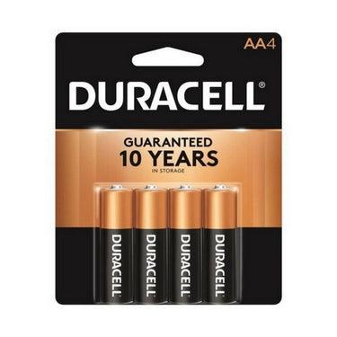 Power Boost CopperTop Alkaline AA Batteries 4 Count / 1 Pack by Duracell