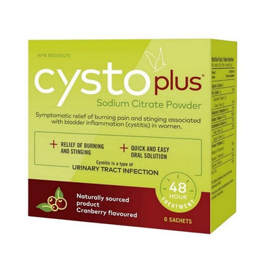 Sodium Citrate Powder 1 Box / 6 Sachets by Cystoplus